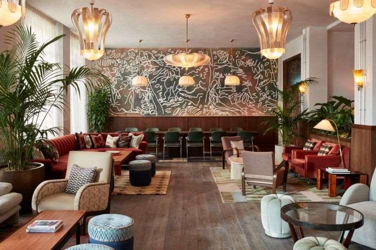 The Hoxton Charlottenburg Берлин Интерьер фото
